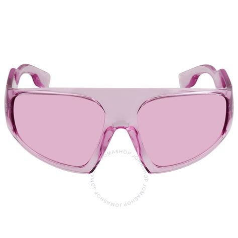 Burberry Pink Irregular Unisex Sunglasses BE4369 4015/5 64